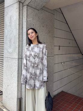 スズキダさん（レディース・160cm）の夏コーディネート