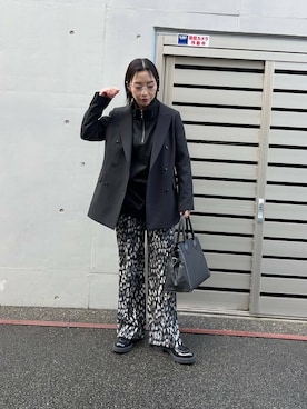 スズキダさん（レディース・160cm）の冬コーディネート