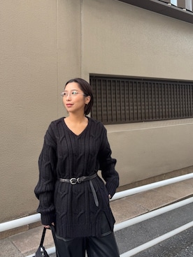 「アイテム（パンツ）」を使った、スズキダさん（レディース・161cm・30代）の秋コーディネート