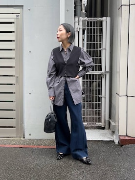 スズキダさん（レディース・160cm）の秋コーディネート