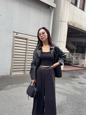 「アイテム（その他アウター）」を使った、SUZUKIDAさん（レディース・161cm）の夏コーディネート