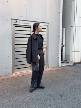 「アイテム（テーラードジャケット）」を使った、スズキダさん（レディース・161cm・30代）の秋コーディネート