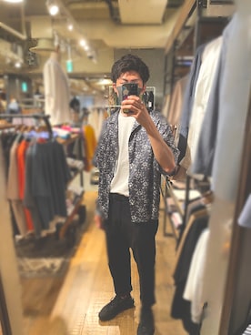 「URBAN RESEARCH」｜「アイテム（レッグウェア）」を使った、huskyさん（メンズ・184cm）の夏コーディネート