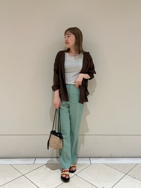 とやまさん（レディース・162cm）の春コーディネート