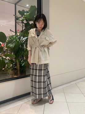 とやまさん（レディース・162cm）の夏コーディネート