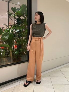 とやまさん（レディース・162cm）の夏コーディネート