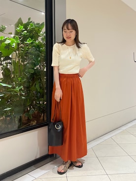 とやまさん（レディース・162cm）の夏コーディネート