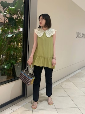 とやまさん（レディース・162cm）の夏コーディネート