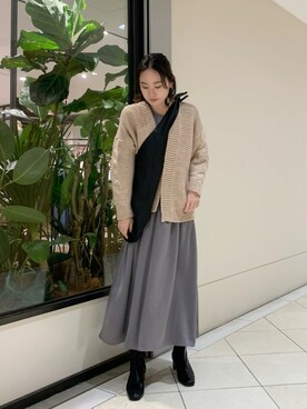 とやまさん（レディース・162cm）の秋コーディネート