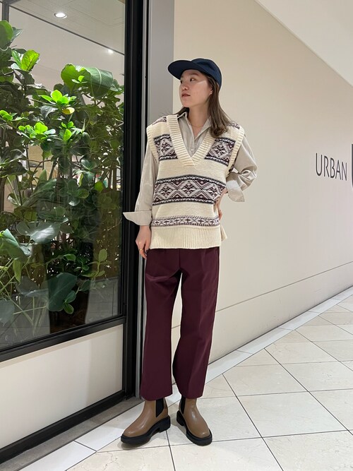 とやま(URBAN RESEARCH)|Leeのサロペット/オーバーオールを使ったコーディネート - WEAR