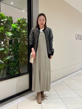 「LAPUIS（ラピュイ）のアイテム」を使った、とやまさん（レディース・162cm）の冬コーディネート