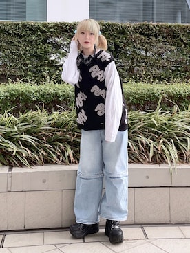 胡桃さん(レディース・165cm)の春コーディネート