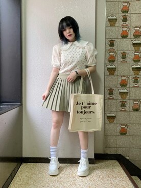 胡桃さん（レディース・164cm）の夏コーディネート