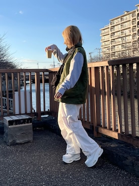 胡桃さん(レディース・165cm)の冬コーディネート