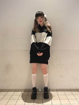 胡桃さん（レディース・165cm）の冬コーディネート