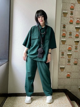 胡桃さん（レディース・164cm）の夏コーディネート