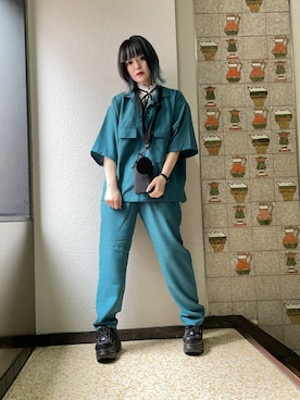 胡桃さん（レディース・164cm）の夏コーディネート