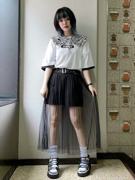 胡桃さん（レディース・164cm）の夏コーディネート