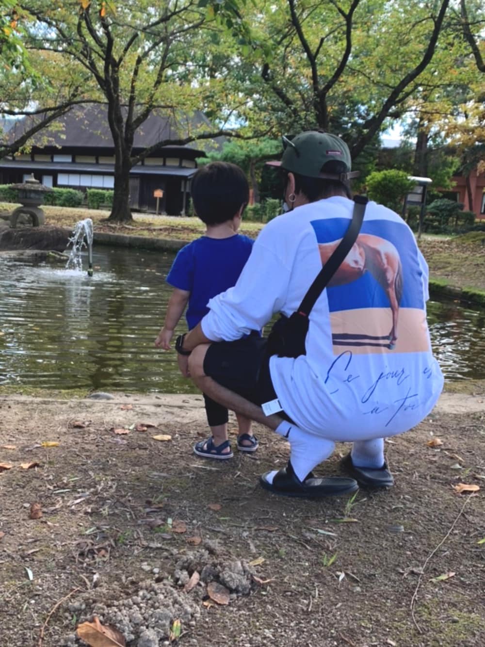 「descendant、NIKE、ACG」｜「DESCENDANTのアイテム（Tシャツ/カットソー、ホワイト系）」を使った、1985さん（メンズ・170cm）の秋コーディネートの1枚目の写真