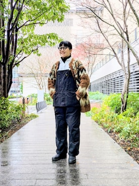 Shinshin さん（レディース・163cm）の冬コーディネート