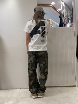 「AVIREX（アヴィレックス）のアイテム（その他）」を使った、nagipiiさん（レディース・163cm）の夏コーディネート