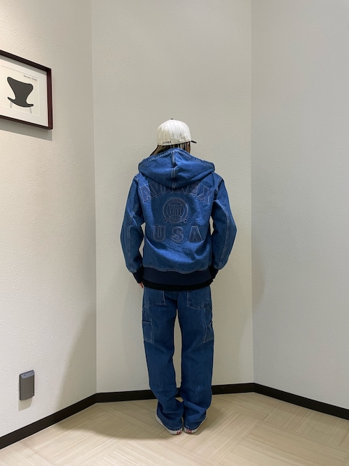 直営店限定》DENIM SIGNATUR LOGO PARKA / デニム シグネチャー
