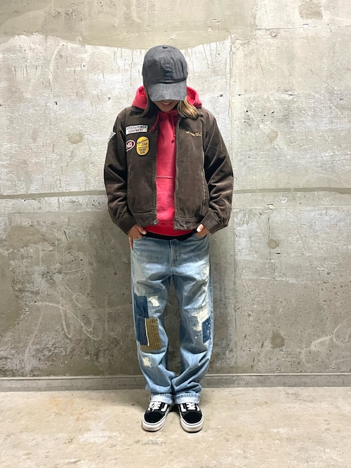 A.A.R.C》PATCHED SWEAT HOODIE / パッチド スウェット フーディー