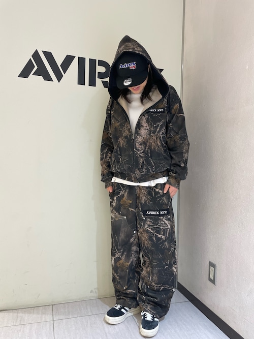 SWEAT PAINTER PANTS 'REAL TREE CAMO' / スウェット ペインターパンツ