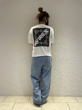 「AVIREX（アヴィレックス）のアイテム（その他）」を使った、nagipiiさん（レディース・163cm）の夏コーディネート