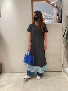 「AVIREX（アヴィレックス）のアイテム（その他）」を使った、nagipiiさん（レディース・163cm）の夏コーディネート