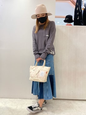 「AVIREX（アヴィレックス）のアイテム（その他）」を使った、nagipiiさん（レディース・163cm）の夏コーディネート