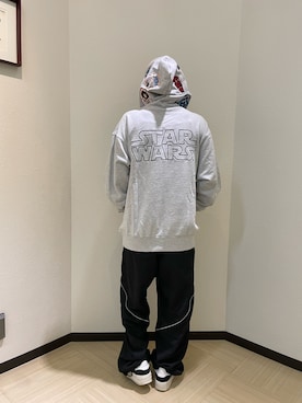「AVIREX（アヴィレックス）のアイテム（その他パンツ）」を使った、nagipiiさん（レディース・163cm）の春コーディネート