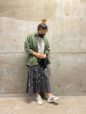「AVIREX（アヴィレックス）のアイテム（その他）」を使った、nagipiiさん（レディース・163cm）の秋コーディネート