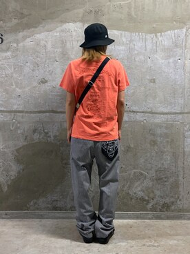 「アイテム（チノパンツ、その他）」を使った、nagipiiさん（レディース・163cm）の夏コーディネート