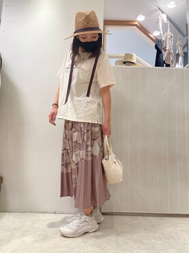 nagipiiさん（レディース・163cm）の夏コーディネート