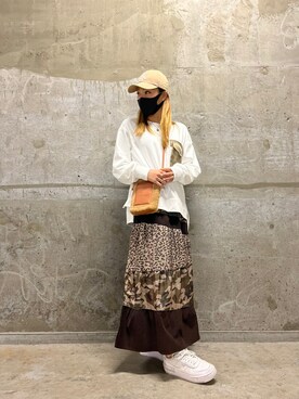 「AVIREX（アヴィレックス）のアイテム（その他）」を使った、nagipiiさん（レディース・163cm）の秋コーディネート