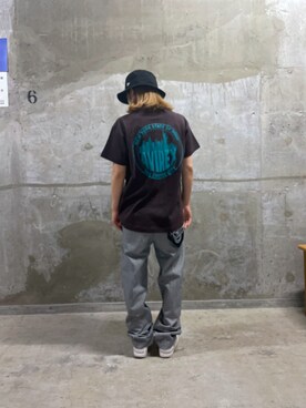 「アイテム（チノパンツ、その他）」を使った、nagipiiさん（レディース・163cm）の夏コーディネート