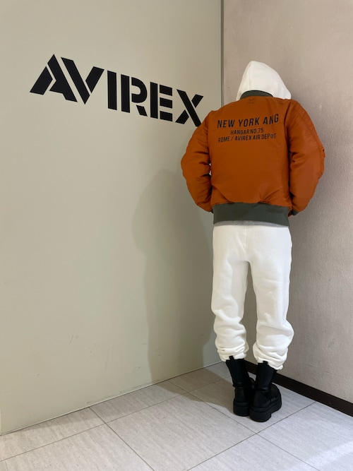 AVIREX パーカー VINTAGE SWEAT PARKA/ ヴィンテージスウェット