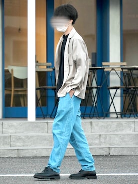 じいさん(メンズ・172cm)の夏コーディネート