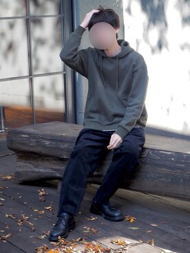 じいさん（メンズ・172cm）の秋コーディネート