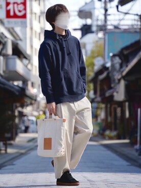 じいさん(メンズ・172cm)の春コーディネート