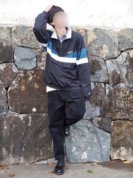 じいさん(メンズ・172cm)の秋コーディネート