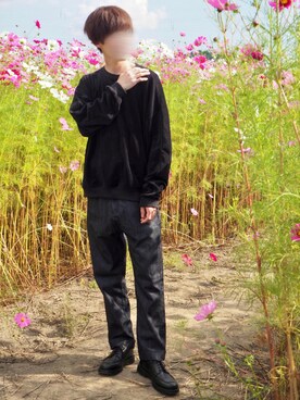 じいさん（メンズ・172cm）の秋コーディネート