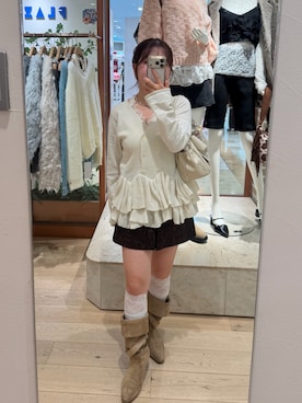 miyauchi kanaさん(レディース・147cm)の秋コーディネート