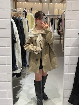 miyauchi kanaさん(レディース・147cm)の春コーディネート