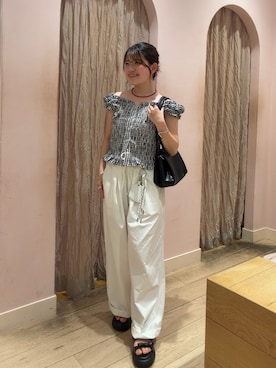 miyauchi kanaさん(レディース・147cm)の夏コーディネート