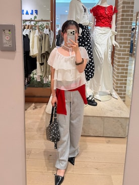 miyauchi kanaさん(レディース・147cm)の夏コーディネート