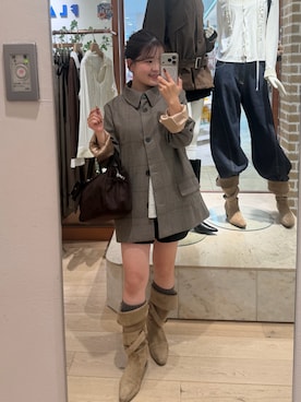 miyauchi kanaさん(レディース・147cm)の秋コーディネート