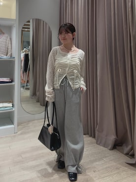 miyauchi kanaさん(レディース・147cm)の春コーディネート