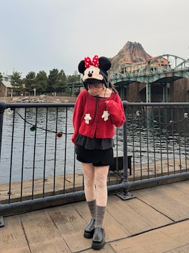 「アイテム（レッグウェア）」を使った、かなさん（レディース・147cm）の冬コーディネート